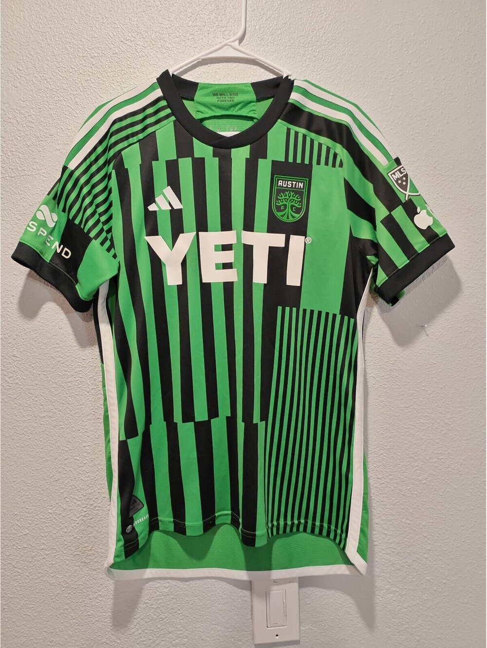Austin FC 2022 Adidas Men's Medium Soccer Jersey